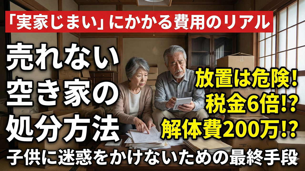 「実家じまい」にかかる費用
