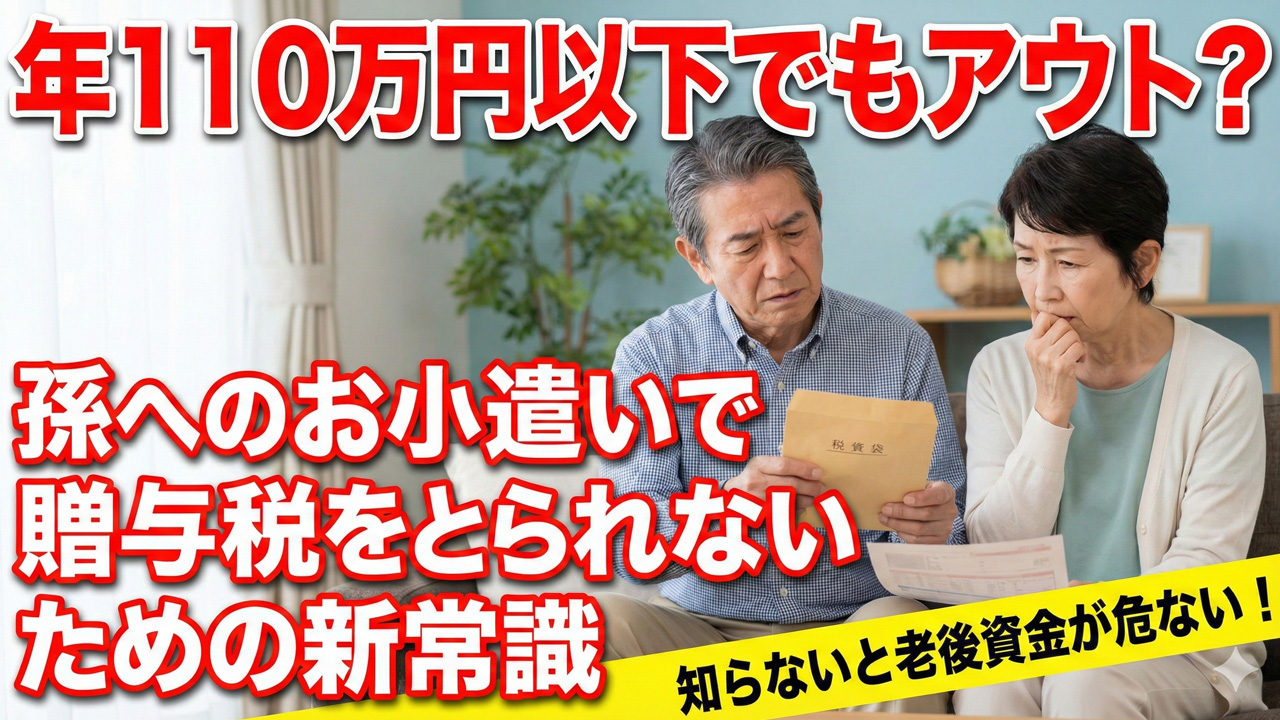 110万円 孫 贈与税