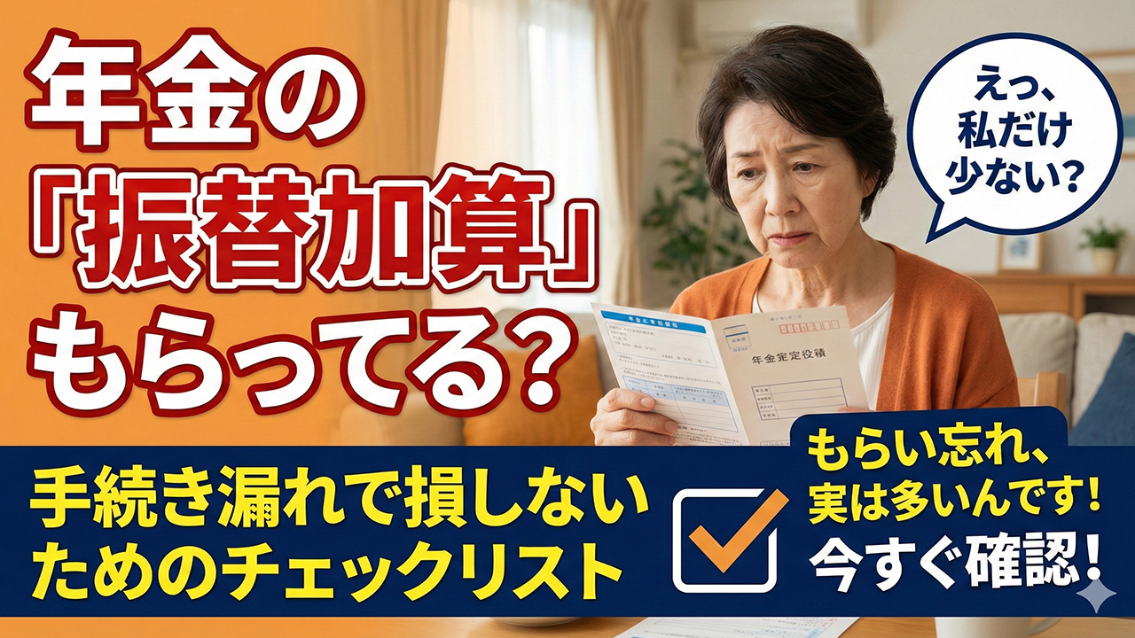 年金 振替加算