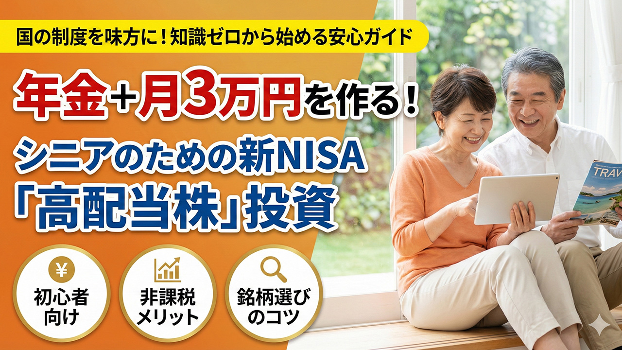 シニアのための新NISA「高配当株」投資の