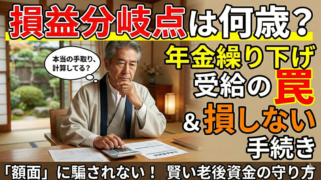 年金繰り下げ受給のデメリット